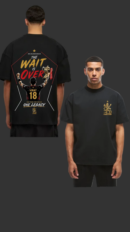 Unisex Oversized Cotton T-Shirt – 180 GSM