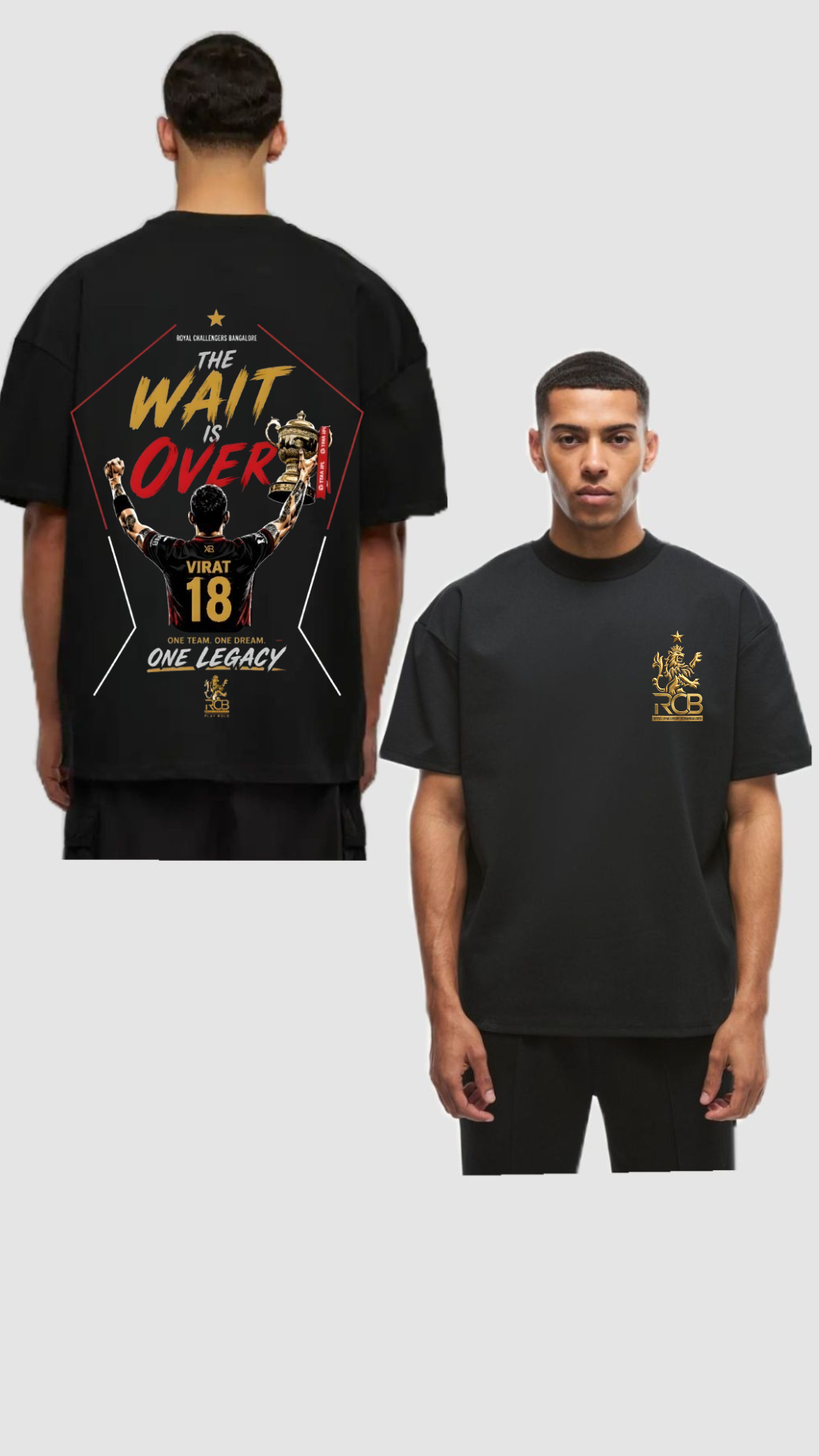 Unisex Oversized Cotton T-Shirt – 180 GSM